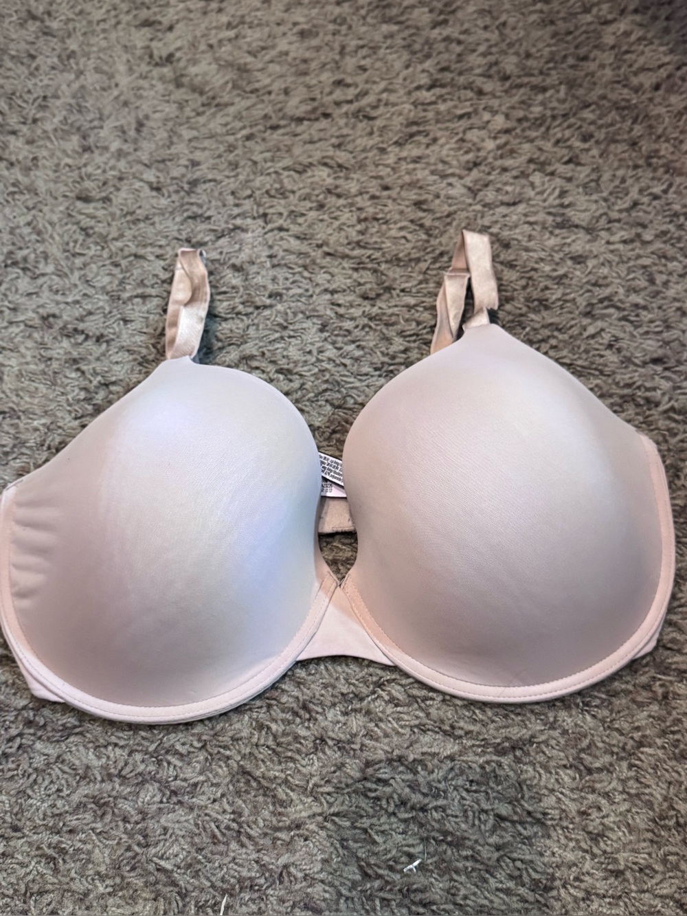 Victoria's Secret Uplift Semi Demi Bra in a nude/beige colorway